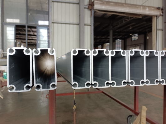 Profil de fente en aluminium en forme de T pour cadre de porte et de fenêtre en grille en fibre de verre