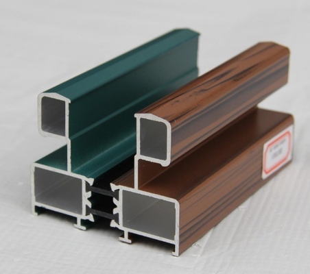 6063 T5 profilé en aluminium pour porte coulissante et fenêtre isolante thermique de Shengxin