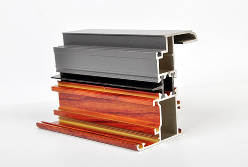 6063 T5 profilé en aluminium pour porte coulissante et fenêtre isolante thermique de Shengxin