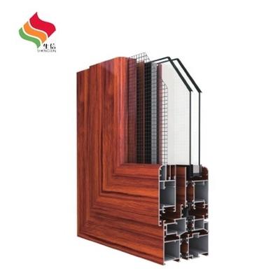 Profil d'aluminium 6063 T5 personnalisé pour alliage de fenêtre de boîtier ou non procédé CNC en profondeur