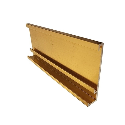 Profil d'aluminium 6063 T5 personnalisé pour alliage de fenêtre de boîtier ou non procédé CNC en profondeur