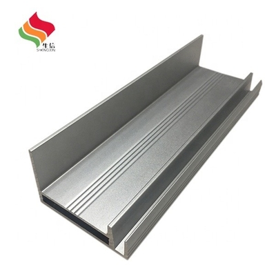 Anodisation / revêtement en poudre / grain de bois / finition de moulin SHENGXIN 6063 T66 Profil en aluminium