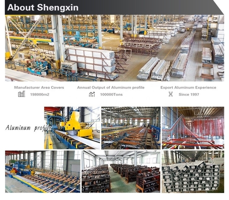 Profil en aluminium pour fenêtres et portes Tolérance ± 1% Longueur 0,1-12m Profil de Aluminio