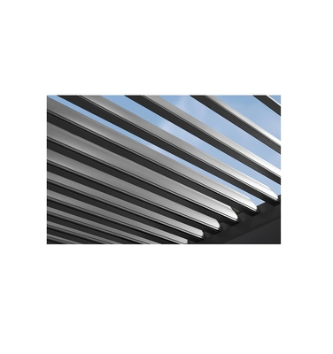 Température T3-T8 Pergola en aluminium à louve Gazebo avec toit réglable par Shengxin Aluminium