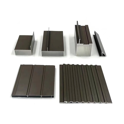 Profiles de fenêtre en aluminium pour décoration Catalogue style alliage 6063/6061/6005/6060 T5/T6