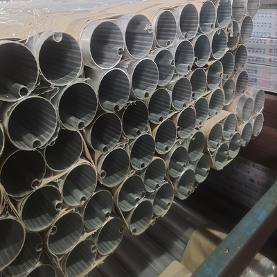 6063 T5 Profil d'extrusion d'aluminium pour les profils de fenêtre carrés et couleurs personnalisées