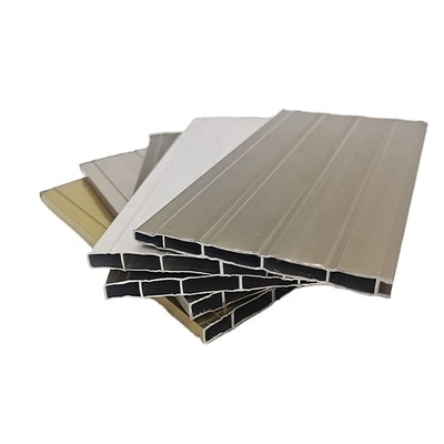 Profil de porte coulissante en aluminium noir personnalisé avec oxydation blanche argentée Anhui Shengxin
