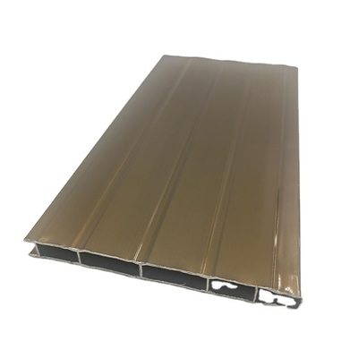 Profil de porte coulissante en aluminium noir personnalisé avec oxydation blanche argentée Anhui Shengxin