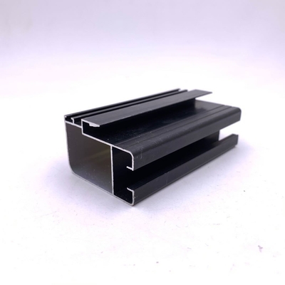 Construction de bâtiments fenêtre et porte profilé en aluminium Extrusion anodisante en argent personnalisée
