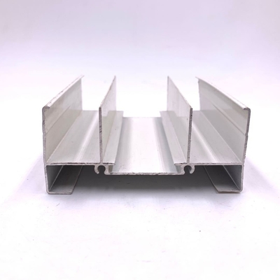 Construction de bâtiments fenêtre et porte profilé en aluminium Extrusion anodisante en argent personnalisée