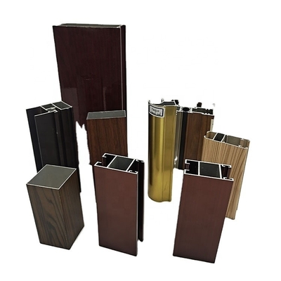 Profil d'aluminium pour fenêtre de cabinet et cadre de porte Épaisseur 0,8 mm-2,0 mm Tolérance ± 3%