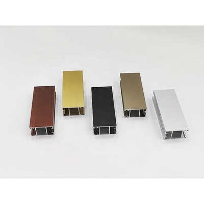 Profil d'aluminium pour fenêtre de cabinet et cadre de porte Épaisseur 0,8 mm-2,0 mm Tolérance ± 3%