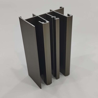 Épaisseur personnalisée 0,30 mm Profiles en aluminium de la série 6000 pour fenêtres et portes