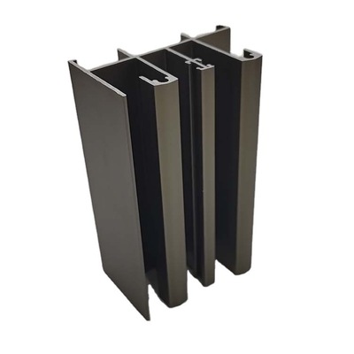 Profiles d'aluminium anodisant le bronze en Bolivie Température T3-T8 pour fenêtres et portes