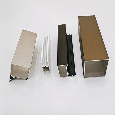 Armoire coulissante profilé en aluminium de qualité 6000 série OEM ODM cadre d'extrusion de décoration