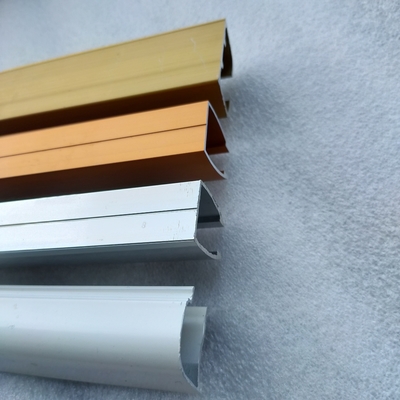 Profiles en aluminium à grains de bois poli, brossés, anodisés en poudre, pour portes et fenêtres