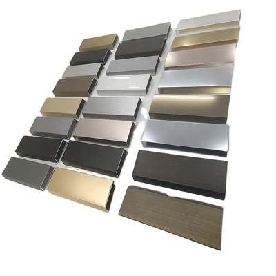 Profil d'aluminium 6063 T5 personnalisé pour portes coulissantes