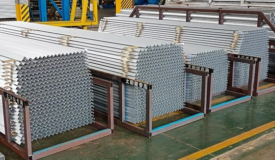 Profil d'aluminium personnalisé pour portes et fenêtres Profil de cadre d'aluminium Longueur 5,8-6,0M