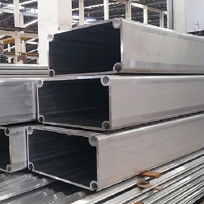 Profiles en aluminium personnalisables pour tolérance de tente allemande ± 1% épaisseur 0,8 mm-2,0 mm