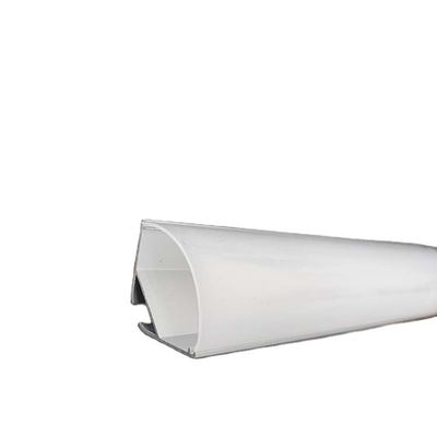 Installation d'angle Profil de canal de diffuseur en aluminium extrudé pour une conception personnalisable