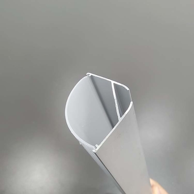Installation d'angle Profil de canal de diffuseur en aluminium extrudé pour une conception personnalisable