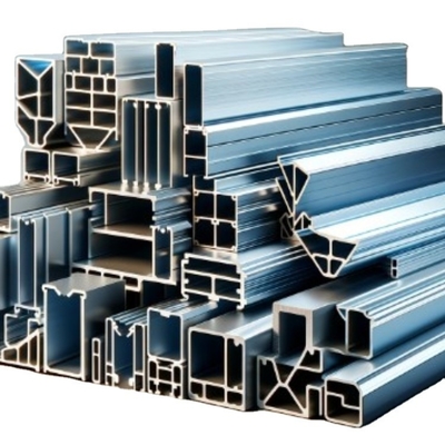 Profil d'extrusion en aluminium à fente T3-T8 T V pour les profils de construction personnalisés