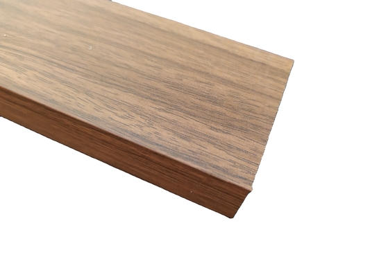 Profiles de fenêtres et de portes en aluminium à grains de bois certifiés ISO9001/ISO14001/ISO18001