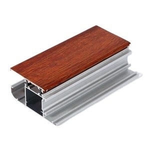 T3-T8 température rupture thermique profilée en aluminium porte pivotée et cadre de fenêtre de Shengxin