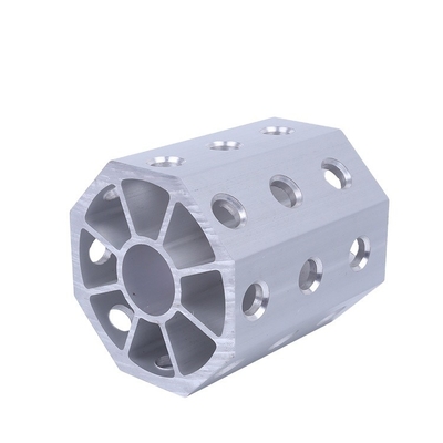 Tubes de tuyaux en aluminium Tubes de pièces d'usinage CNC Profiles d'extrusion en aluminium Longueur 5.8-6.0M