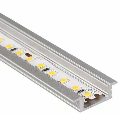 Profiles en aluminium personnalisés pour la découpe de précision et le traitement CNC de l'éclairage à bande LED