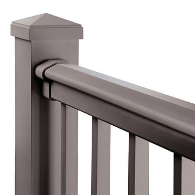 Profil en aluminium U-canal extrudé pour balustrade de balcon sans cadre en verre par Shengxin