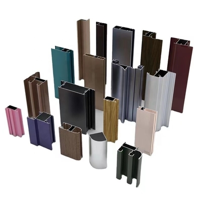 6063 6061 Profiles industriels carrés extrudés en alliage d'aluminium avec découpe de précision