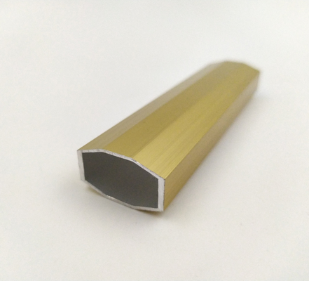 Profil d'aluminium personnalisé pour la porte de verre de garde-robe pour les bâtiments architecturaux