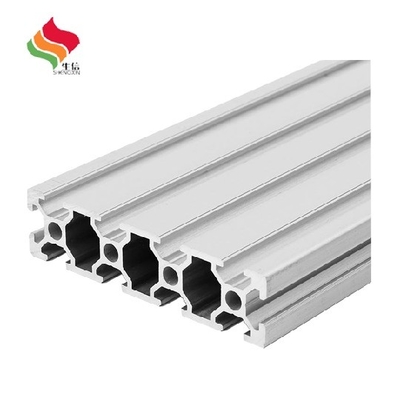 Profil d'extrusion en aluminium personnalisé de la série 6000 T fente V fente Profil d'extrusion en aluminium