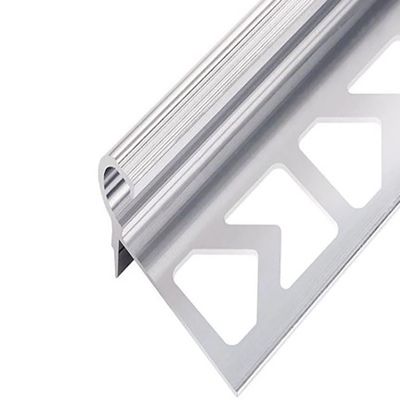 2023 Shengxin Profiles décoratifs d'aluminium argent brillant pour les escaliers pour les revêtements de sol