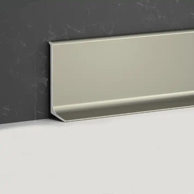Plaque de base LED en aluminium finition de broyeur pour plaque de revêtement murale personnalisée et revêtement de sol