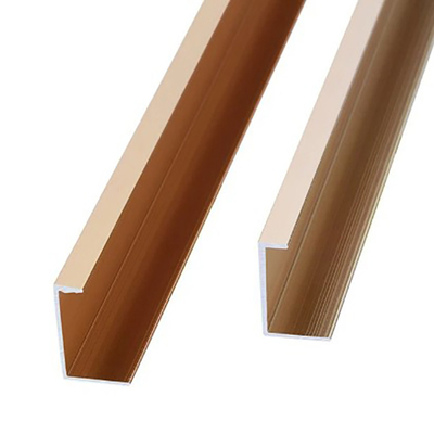 Profil de planche de revêtement en aluminium pour revêtement de sol à haute tolérance