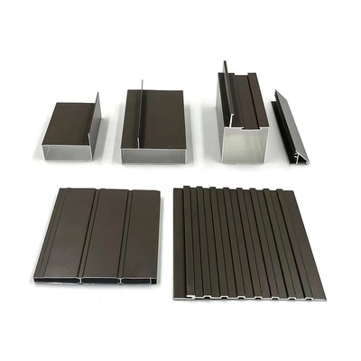 Profiles de système de fenêtres et de portes en aluminium 6063/T5 pour le marché sud-africain des appartements