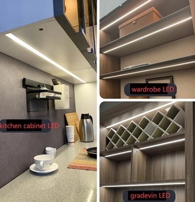 Profil d'aluminium non secondaire de 5,8 à 6,0 M pour la conception de la monture de la lampe d'escalier à LED