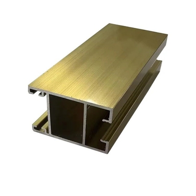 Fenêtres et portes coulissantes en aluminium avec un profilé en alliage d'aluminium T5 T6 de conception moderne