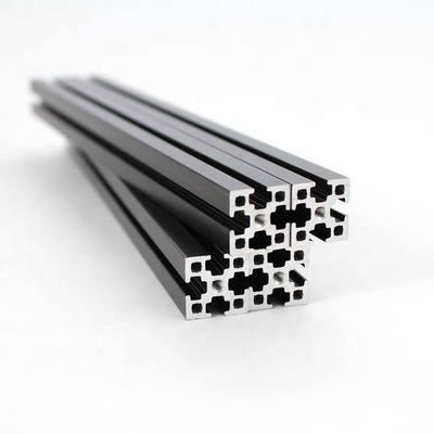 Profil d'extrusion de faisceau d'aluminium 4080 C Faisceau d'aluminium H pour le traitement en profondeur et le décoiling
