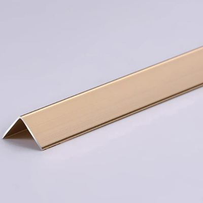 T3-T8 Température de l'aluminium décoration de coin profil d'angle en forme de L pour Shengxin décoratif