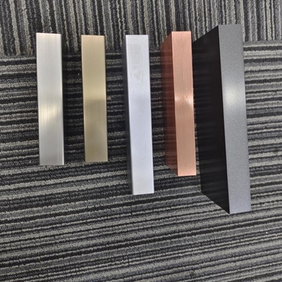 GB5237-2008 Profil de cadre de fenêtre en aluminium standard pour le service de traitement du décoiling