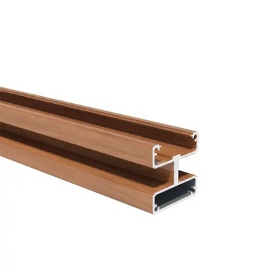 Couleur personnalisée 6063 profil de cadre en aluminium anodisé pour système de fenêtres et de portes