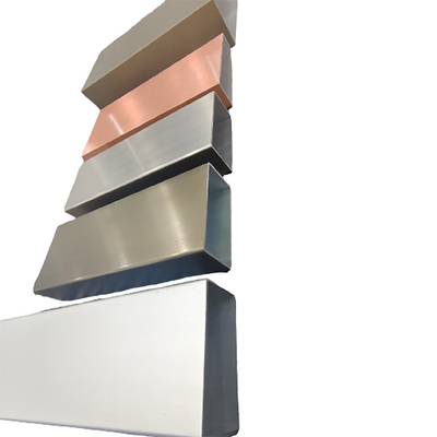 Couleur personnalisée 6063 profil de cadre en aluminium anodisé pour système de fenêtres et de portes