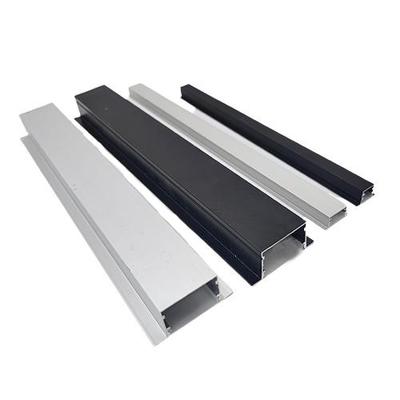 Super Slim 3 Meter LED Angel Aluminium Profile Channel pour l' éclairage en retrait en noir