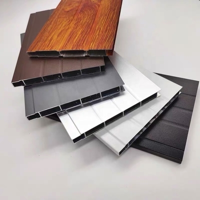 Profil d'aluminium pour portes et fenêtres Polymère en poudre de revêtement de conception de ferme