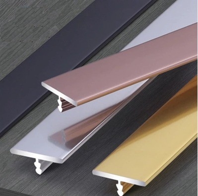 Standard GB5237-2008 Décoration des carreaux en aluminium à profil T pour les revêtements de sol en forme de T