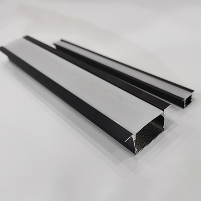 Matériau de la porte en alliage d'aluminium Super profilé en retrait mince pour la lumière de bande LED 3m longueur