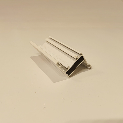 Profil d'extrusion d'aluminium à profil T personnalisé pour les portes de garde-robe répond à la norme GB